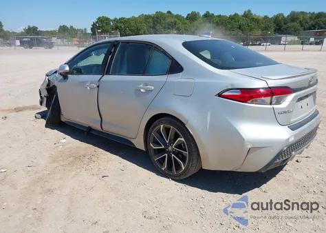 2020 Toyota Corolla Se z USA, uszkodzony, nr VIN 5YFS4RCE6LP024967